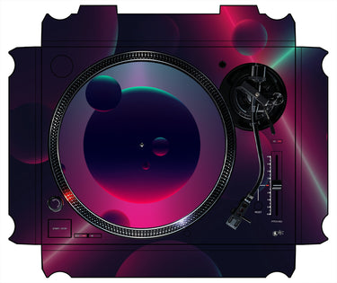 Technics 1200 / 1210 MK7 Skin Retro Bubble